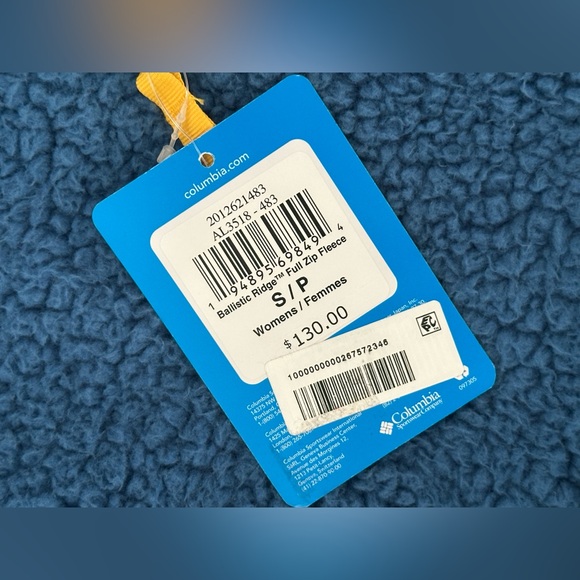 NEW! Columbia Women's Ballistic Ridge Fleece Zip-Up Jacket - Picture 4 of 4